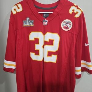 Red NFL Jersey with Number 32 2019 Suoer Bowl Jerser Never Worn